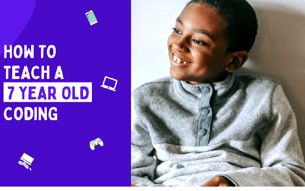 Kids learning to code on a computer